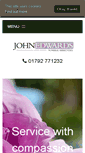 Mobile Screenshot of john-edwards-funerals.co.uk